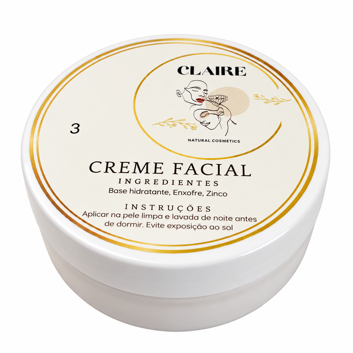Creme facial manchas